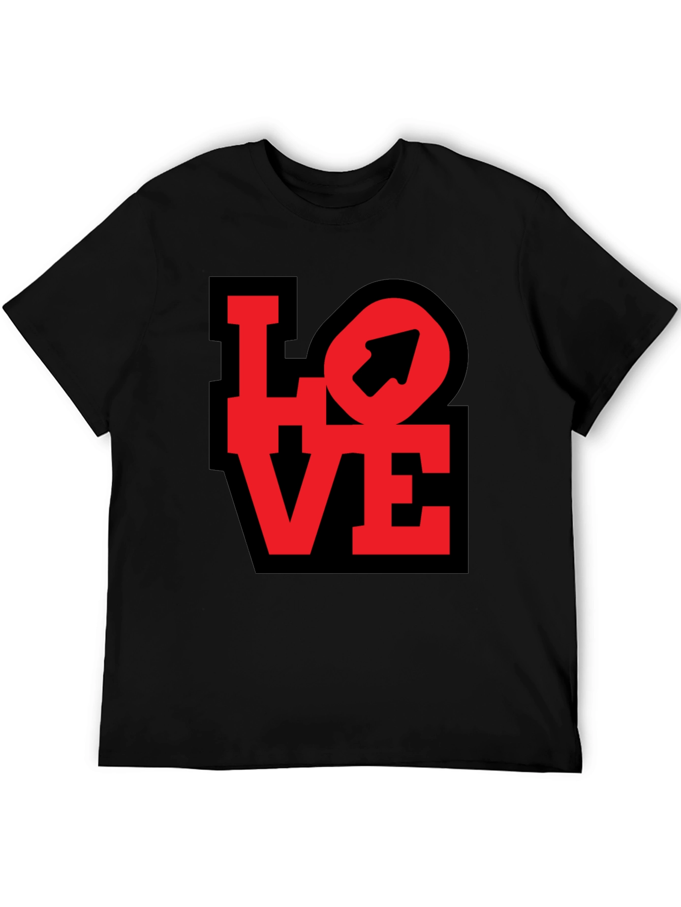 Love Arrow Graphic Tee - Unisex Casual Shirt