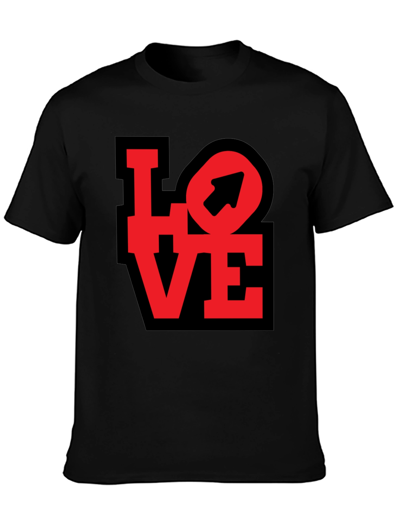 Love Arrow Graphic Tee - Unisex Casual Shirt