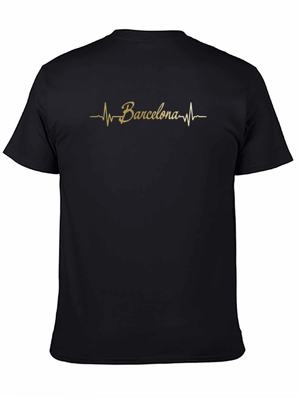 Barcelona Heartbeat T-Shirt - Stylish City Pride Tee