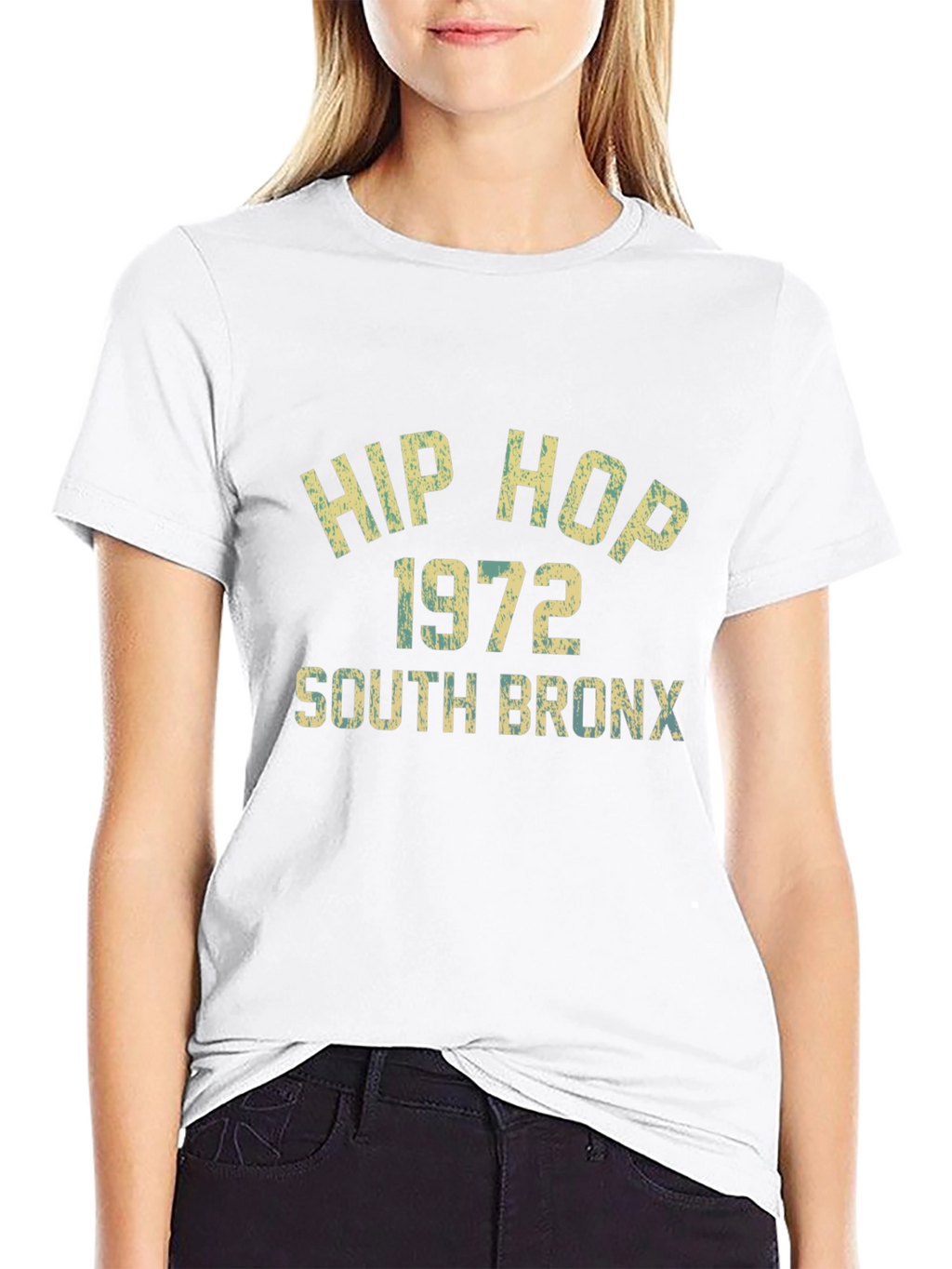 Hip Hop 1972 South Bronx Black T-Shirt
