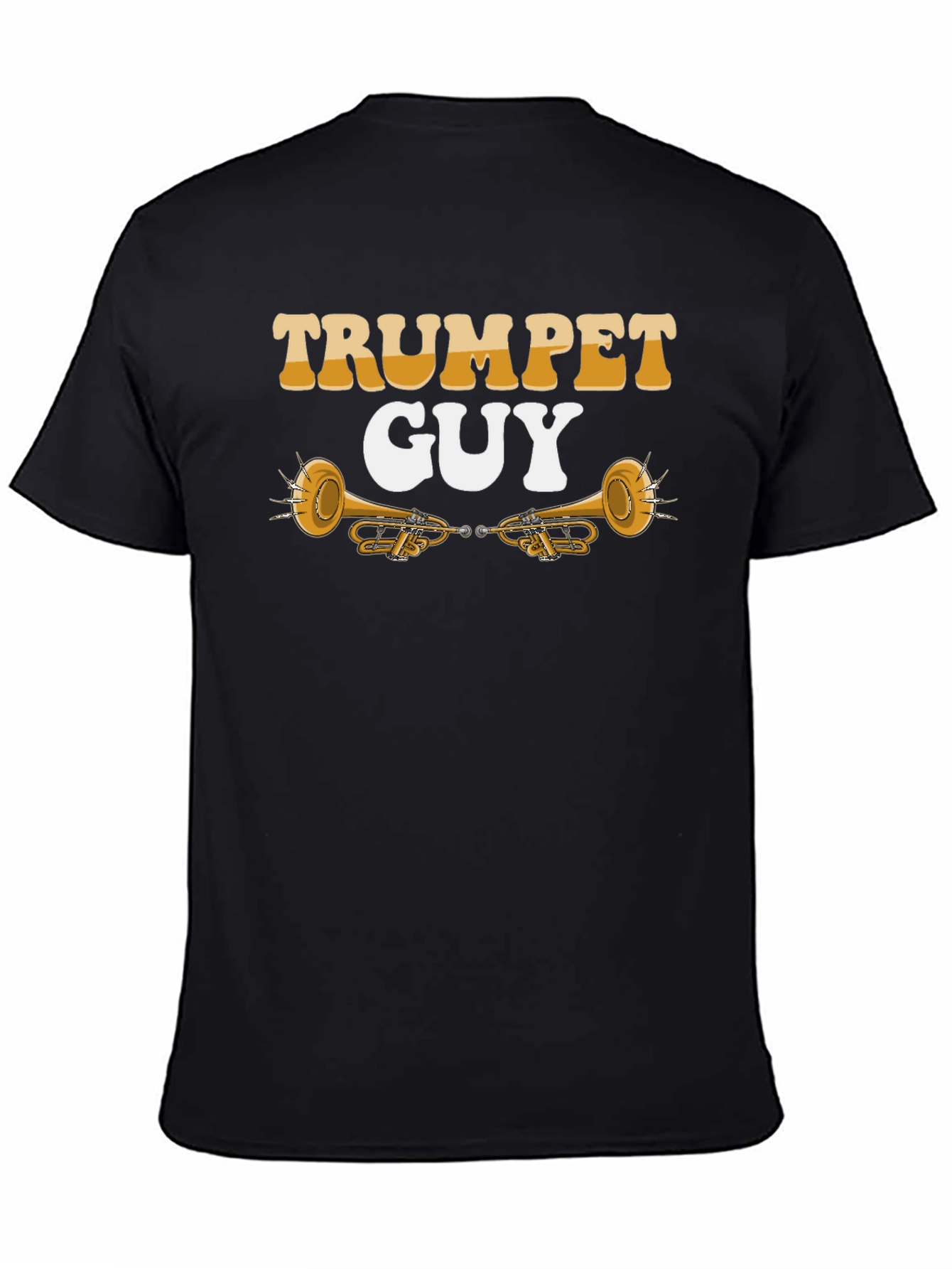 Trumpet Guy Black T-Shirt