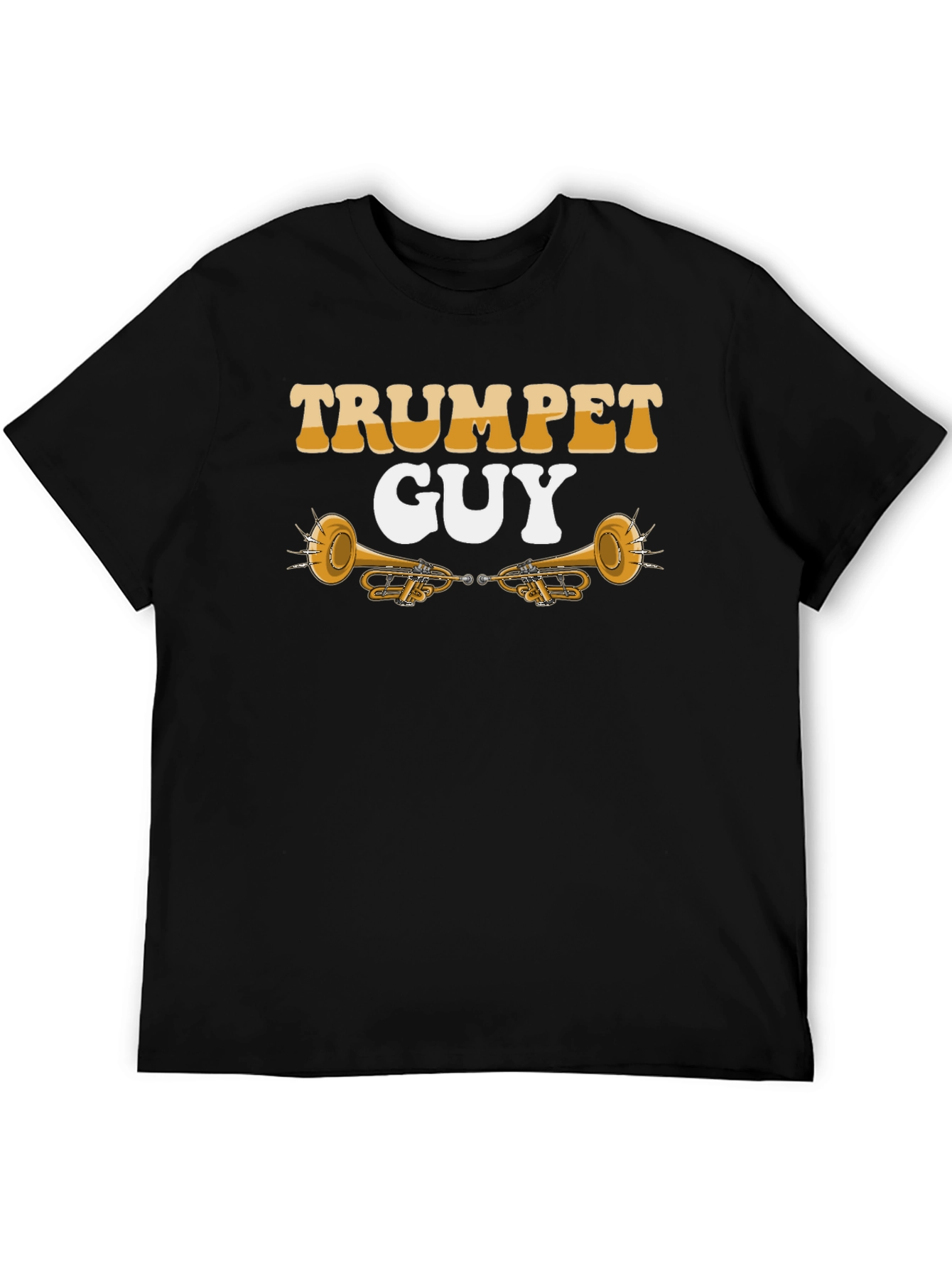 Trumpet Guy Black T-Shirt
