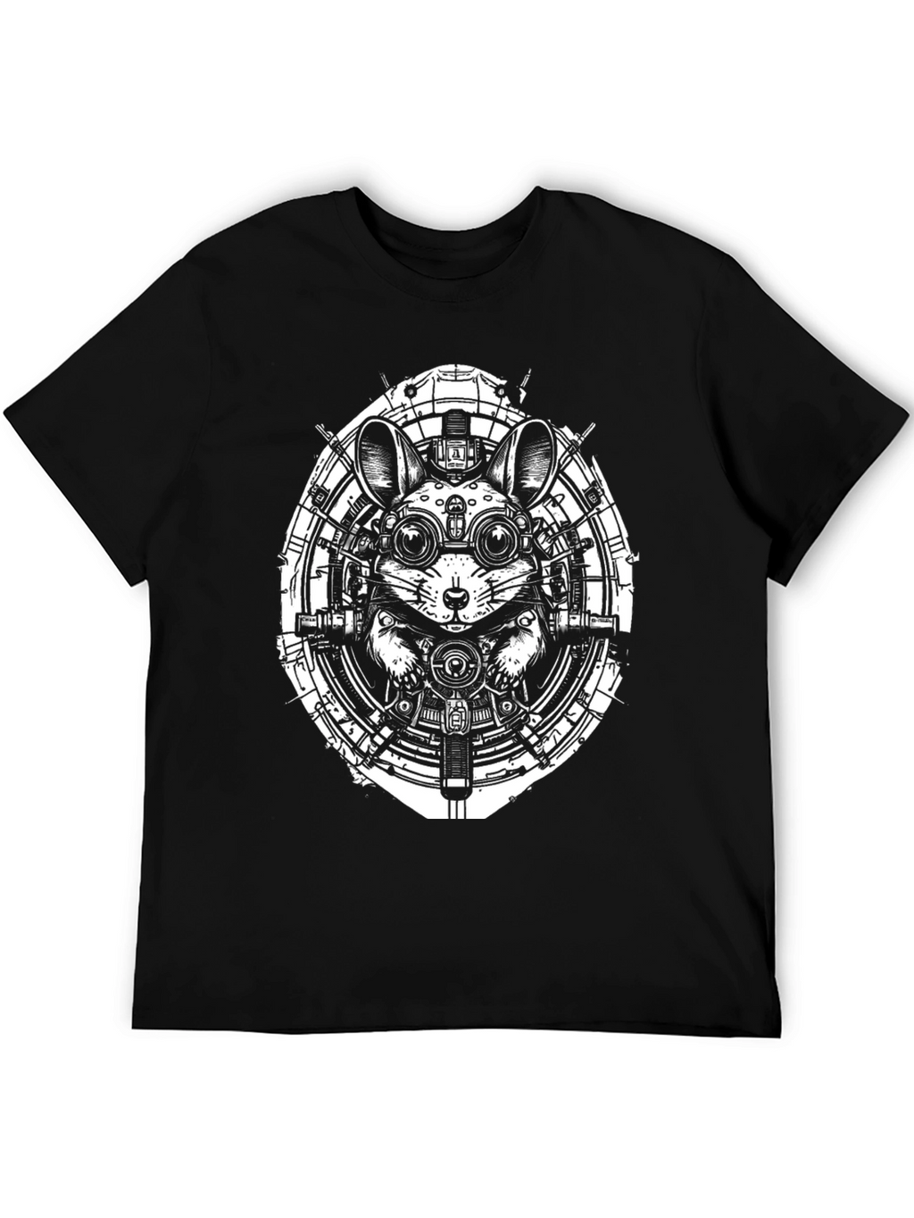 Steampunk Mouse Graphic T-Shirt