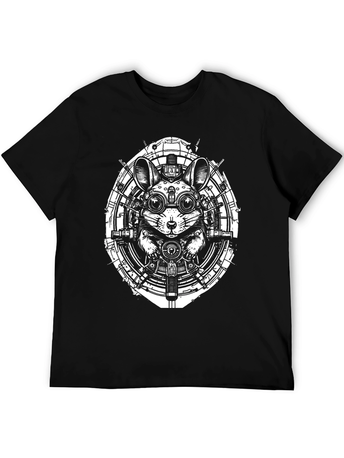 Steampunk Mouse Graphic T-Shirt