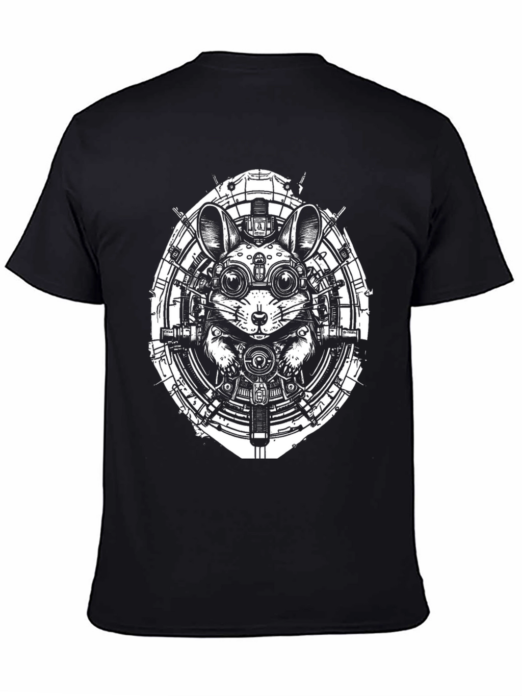 Steampunk Mouse Graphic T-Shirt