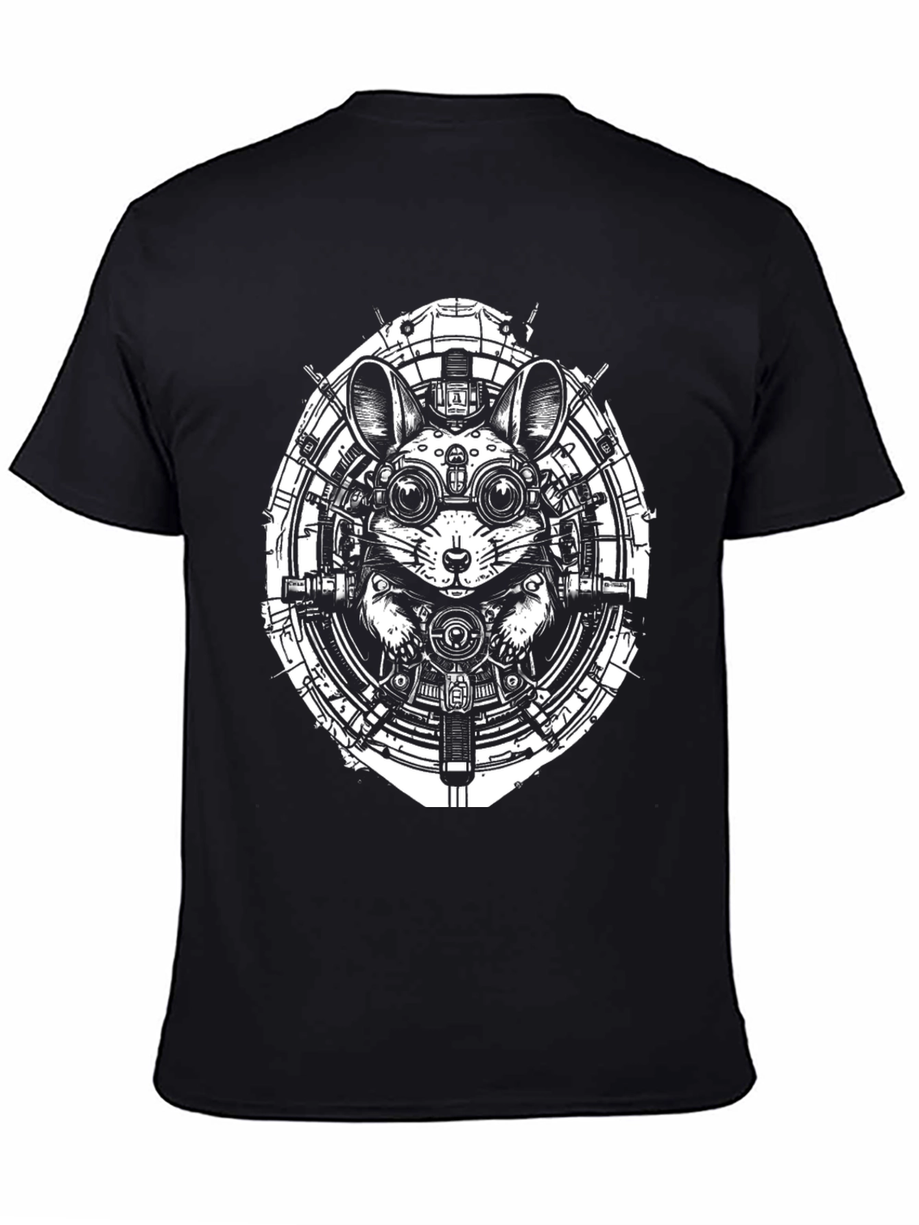 Steampunk Mouse Graphic T-Shirt