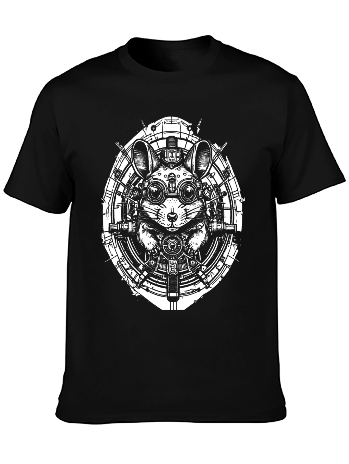 Steampunk Mouse Graphic T-Shirt
