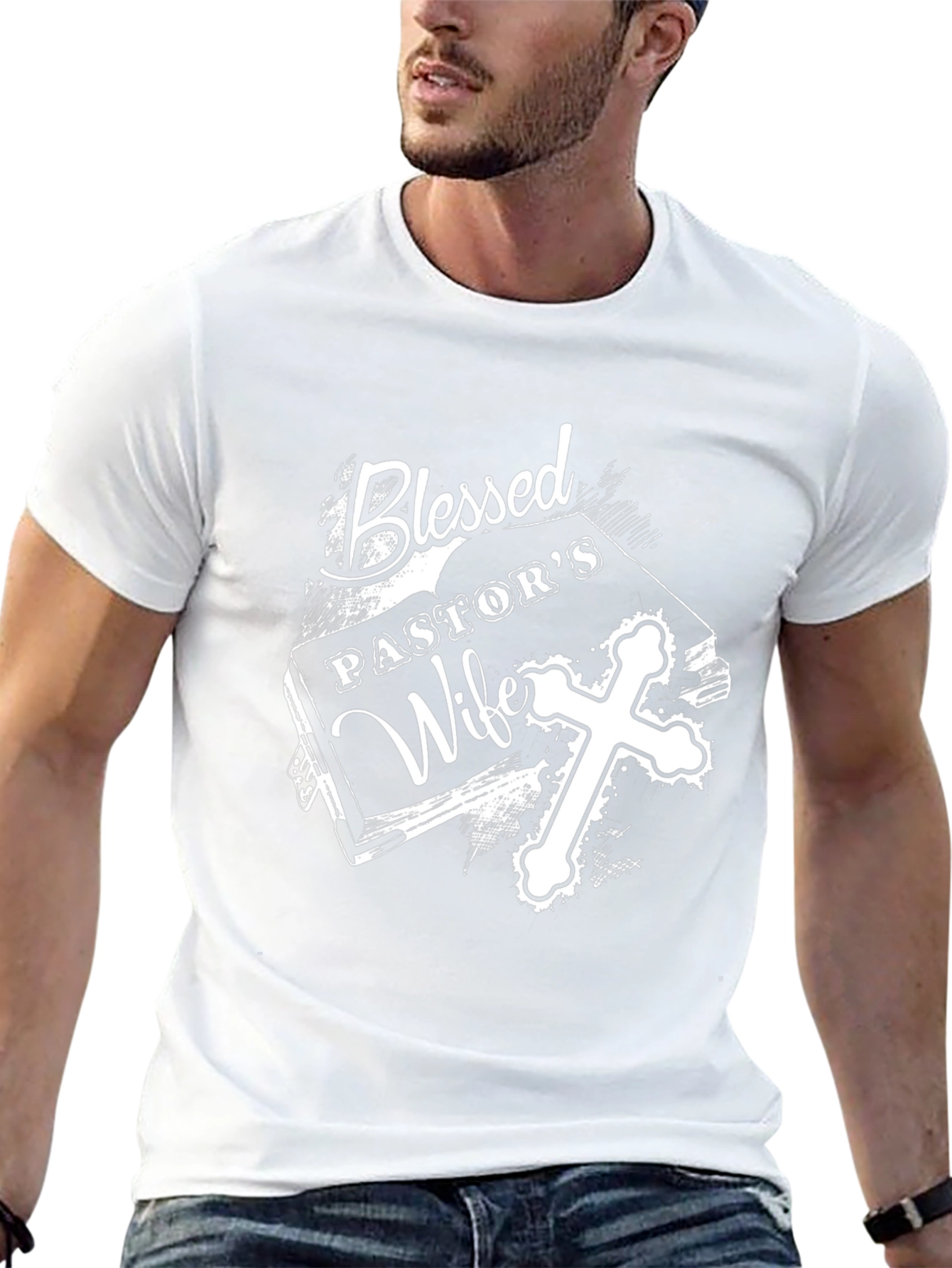 Blessed Pastors Wife Graphic T-Shirt
