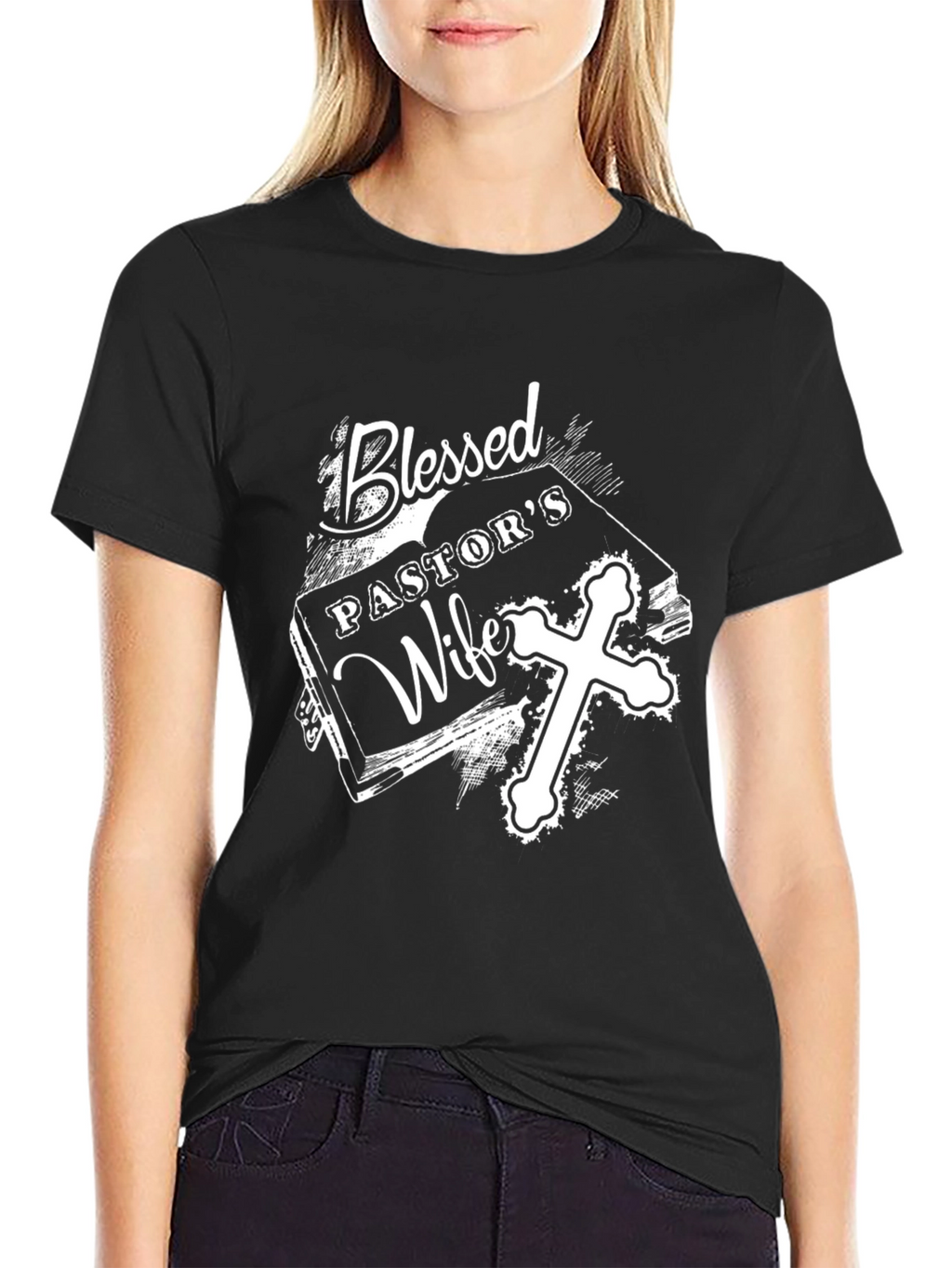 Blessed Pastors Wife Graphic T-Shirt