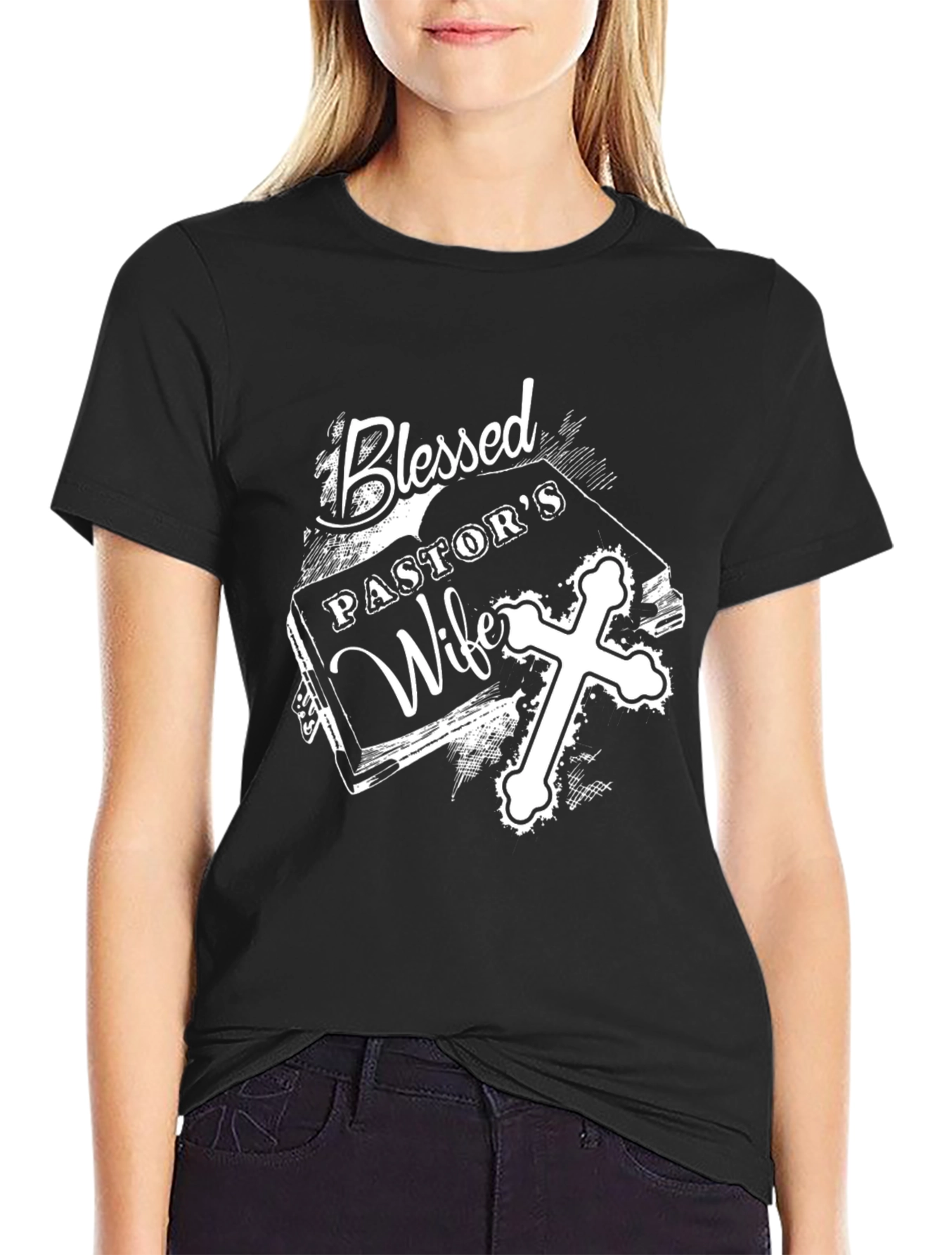 Blessed Pastors Wife Graphic T-Shirt