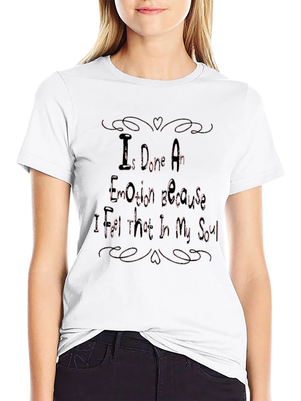 Emotional Soul Black T-Shirt