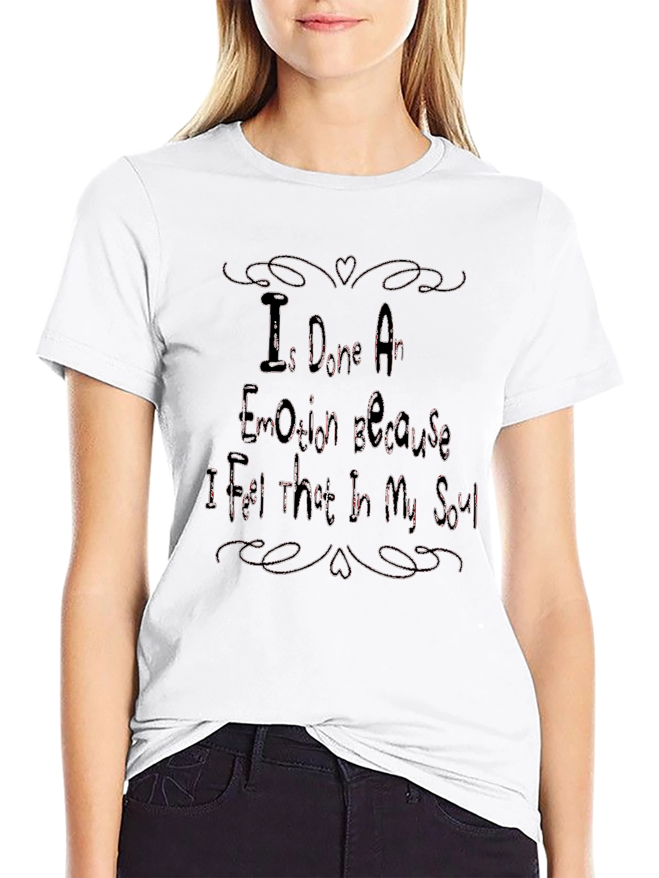 Emotional Soul Black T-Shirt