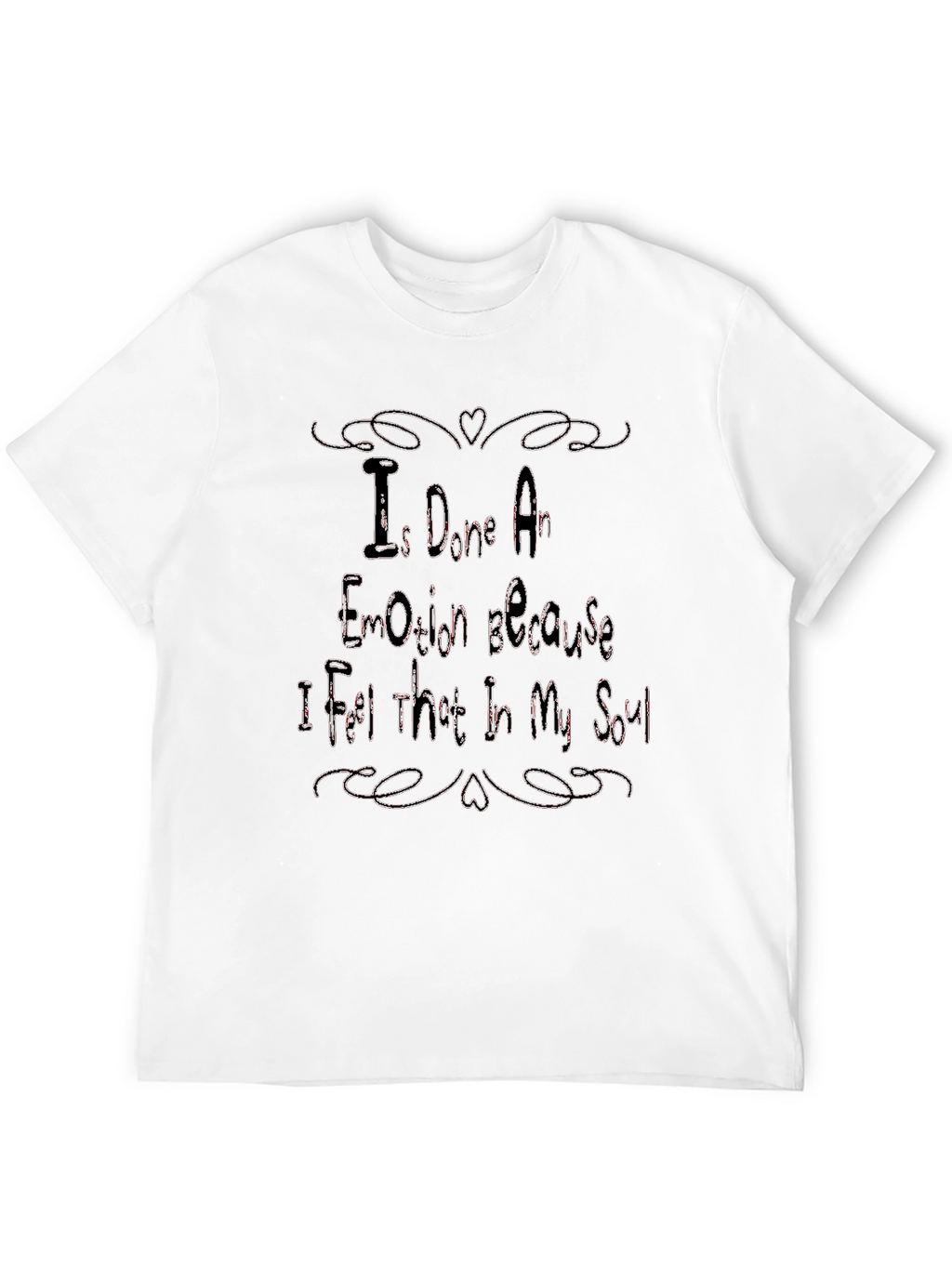 Emotional Soul Black T-Shirt