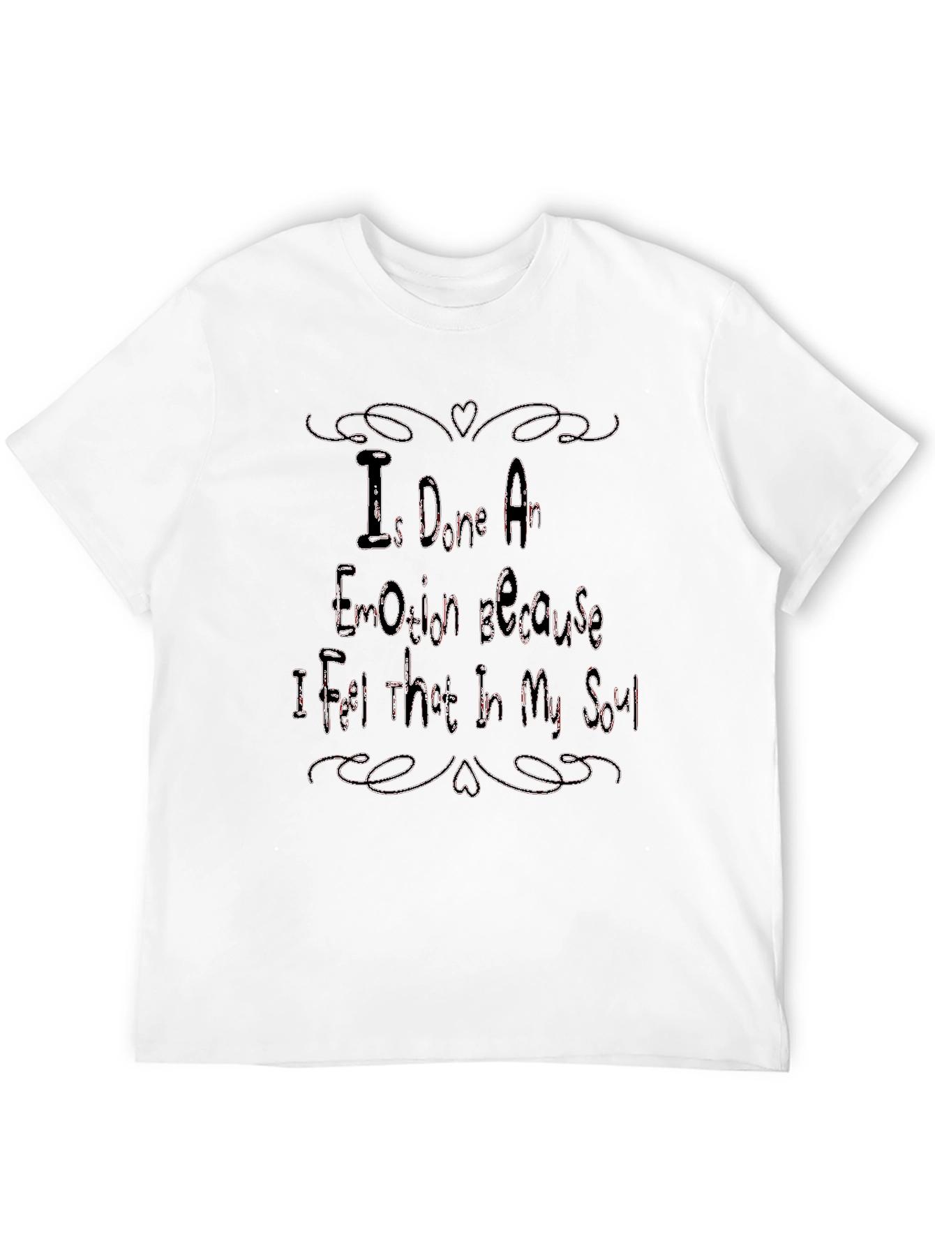 Emotional Soul Black T-Shirt