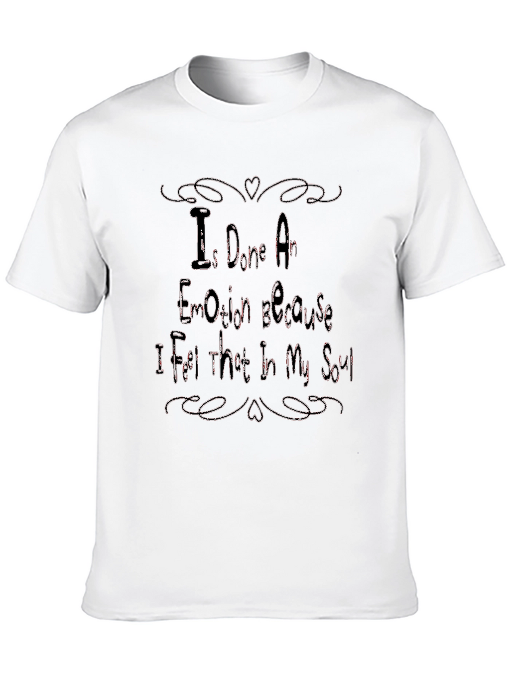 Emotional Soul Black T-Shirt