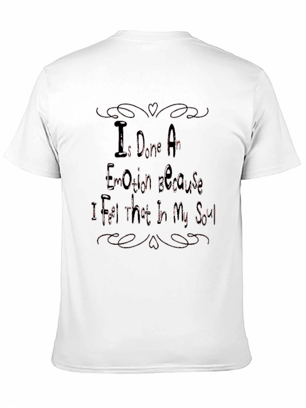 Emotional Soul Black T-Shirt