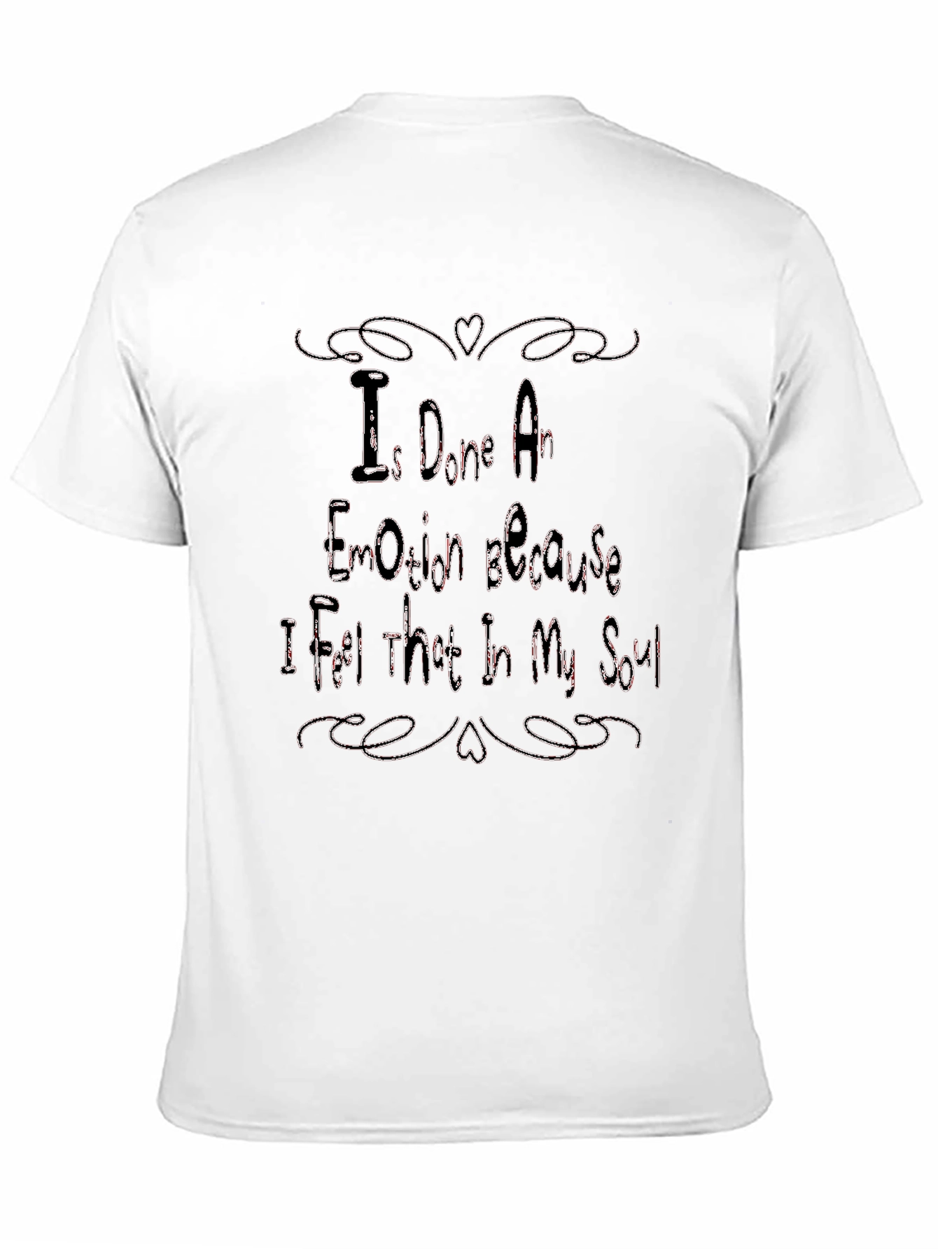 Emotional Soul Black T-Shirt