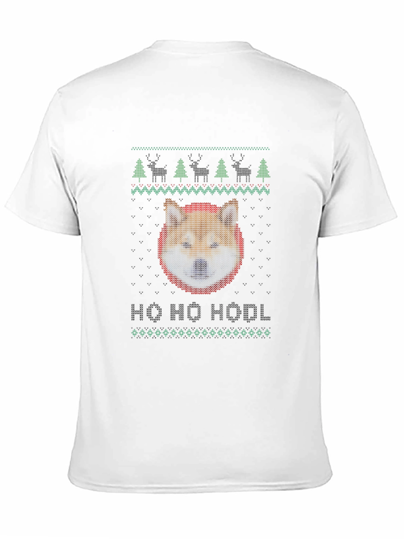 Doge HODL Christmas Sweater T-Shirt