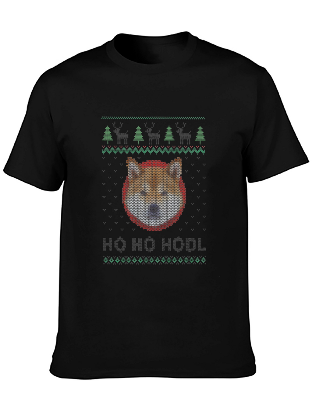 Doge HODL Christmas Sweater T-Shirt