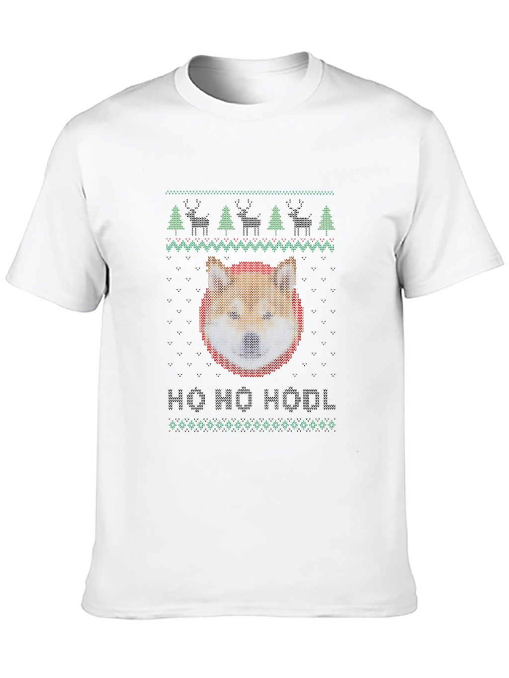 Doge HODL Christmas Sweater T-Shirt