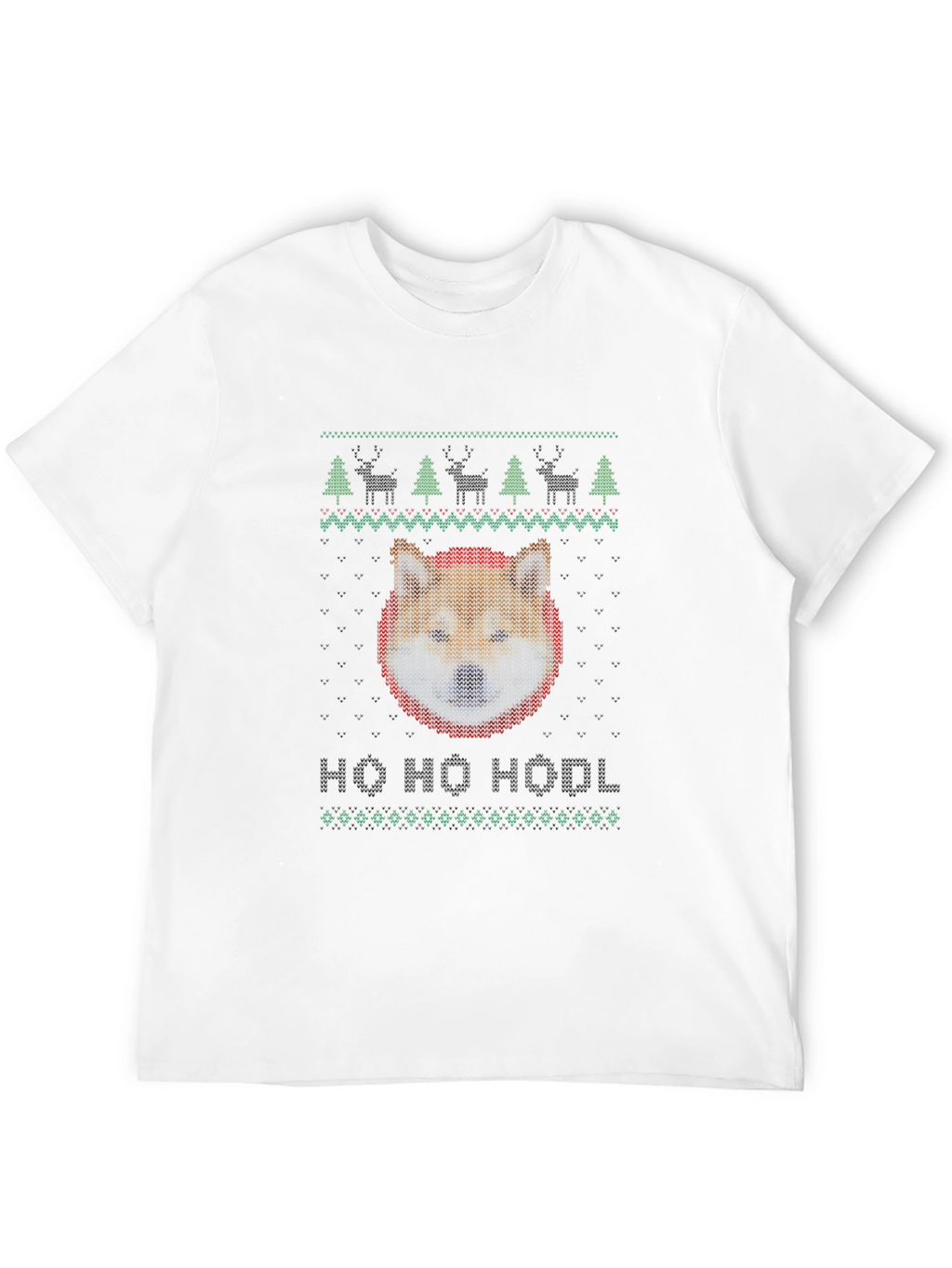 Doge HODL Christmas Sweater T-Shirt