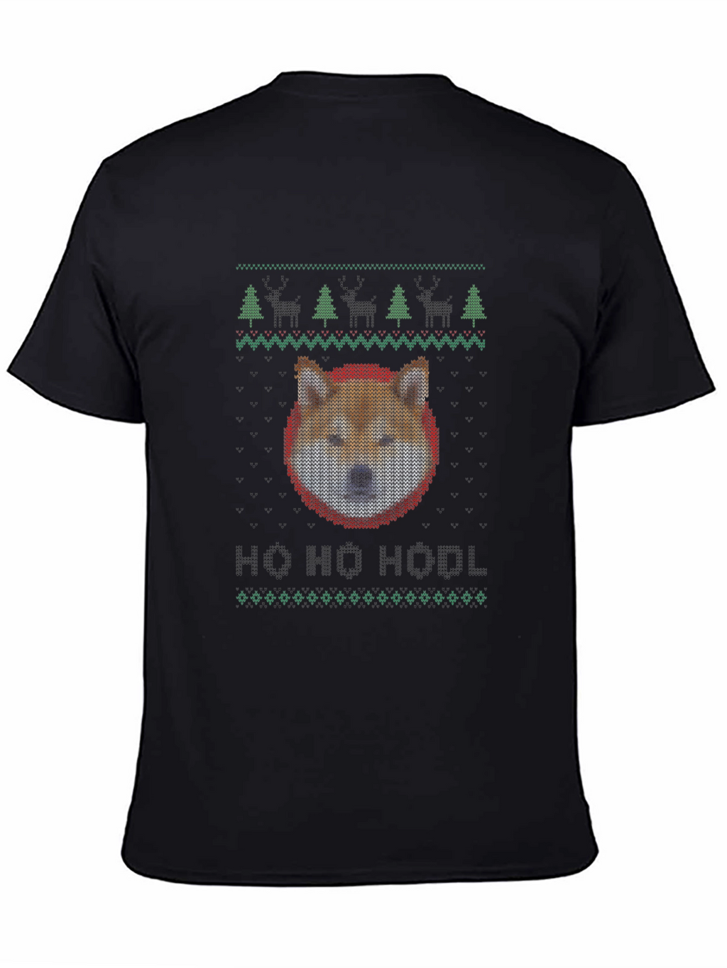 Doge HODL Christmas Sweater T-Shirt