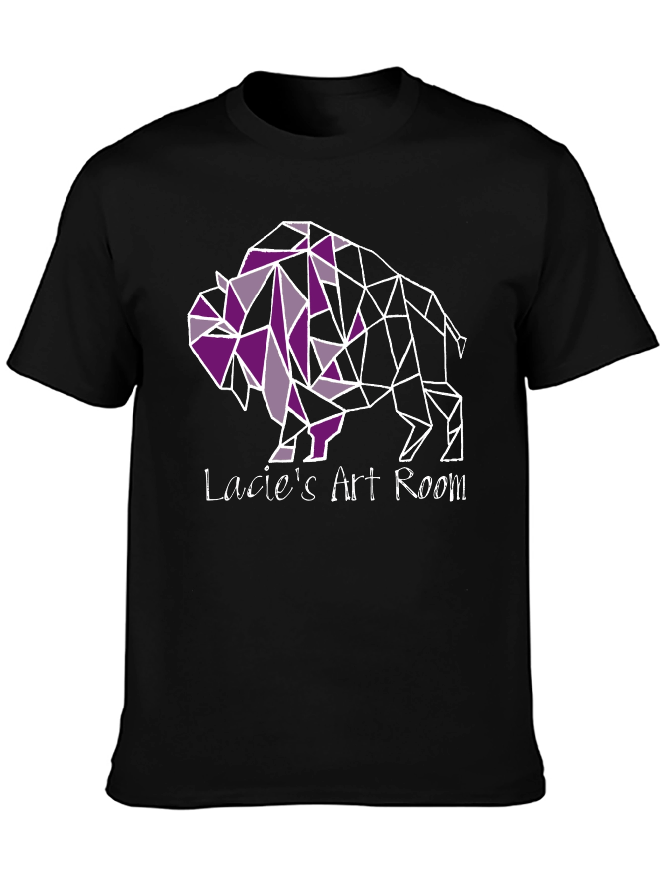 Geometric Buffalo Tee - Lacies Art Room T-Shirt