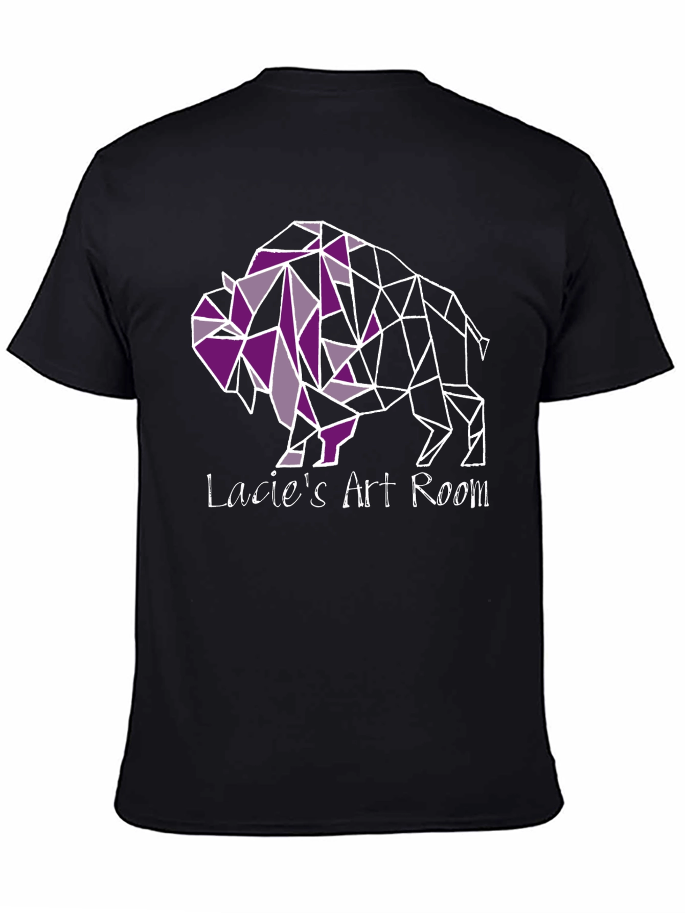 Geometric Buffalo Tee - Lacies Art Room T-Shirt