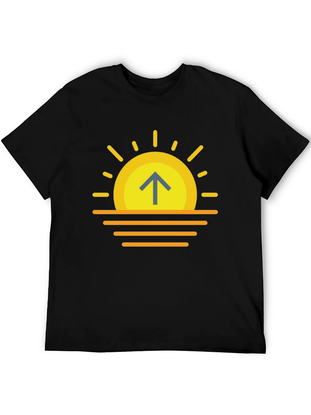 Sunrise Arrow T-Shirt - Modern Graphic Tee