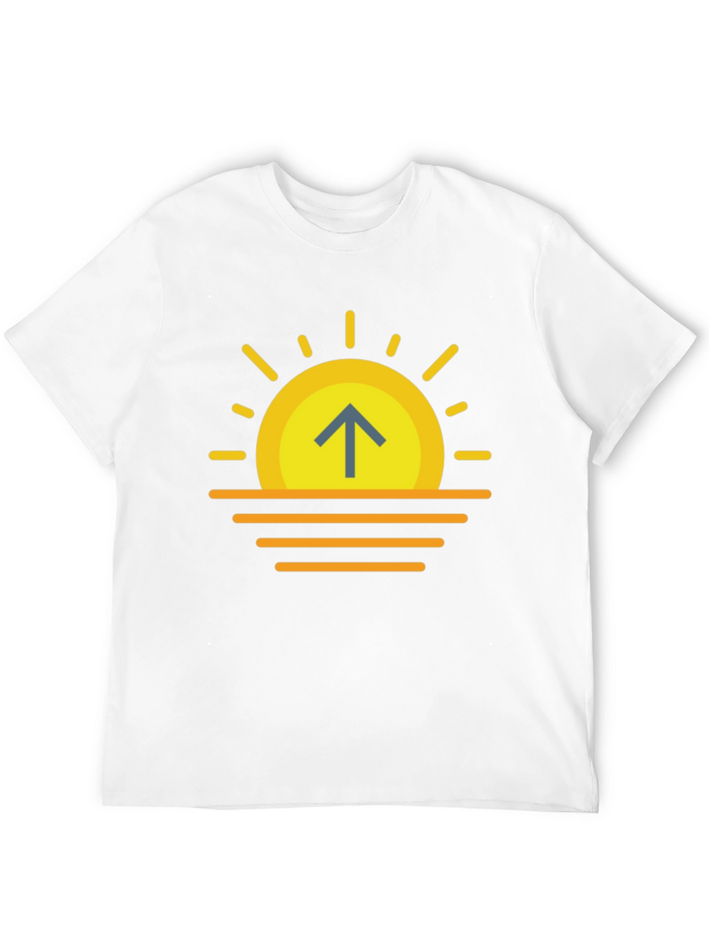 Sunrise Arrow T-Shirt - Modern Graphic Tee
