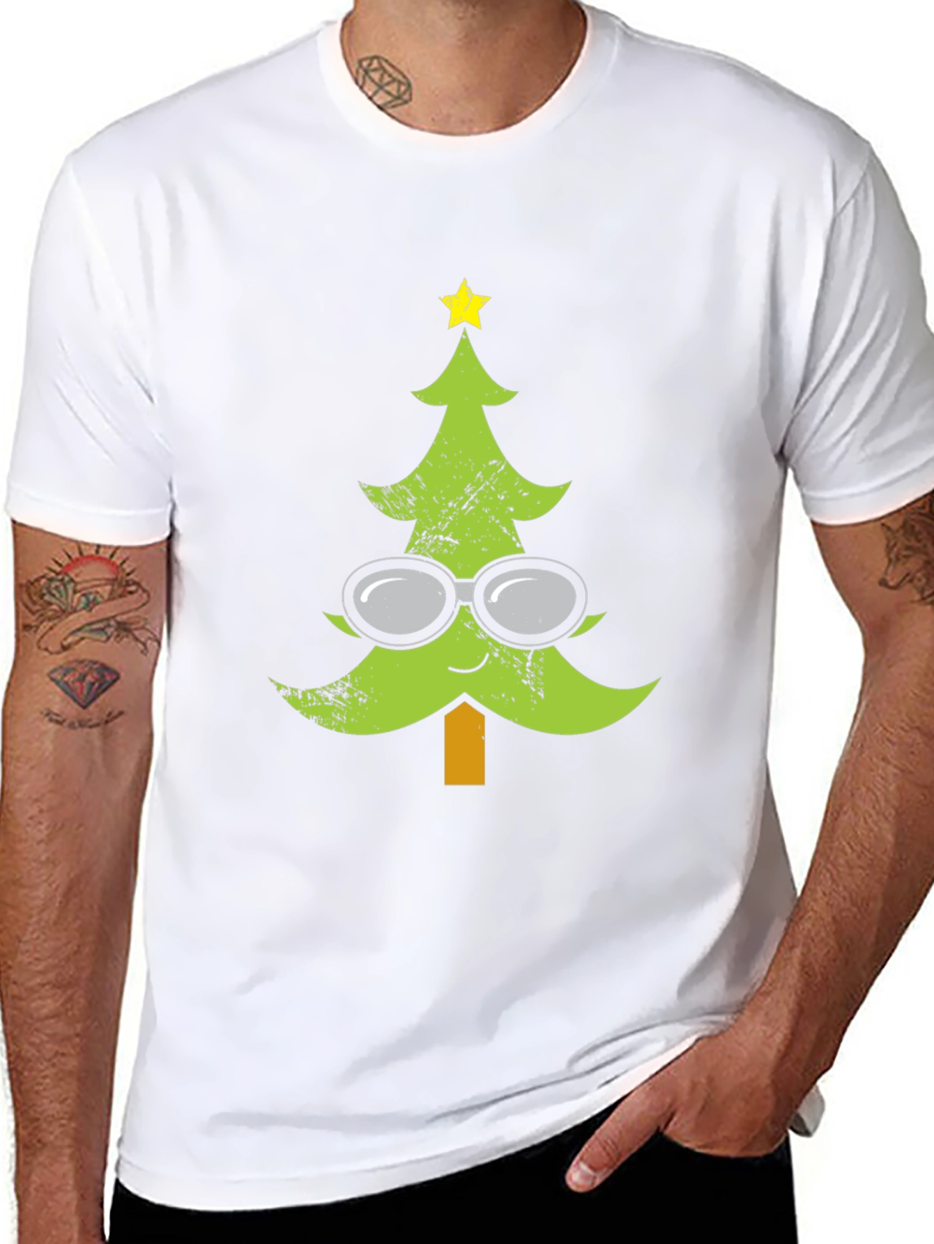Festive Christmas Tree T-Shirt