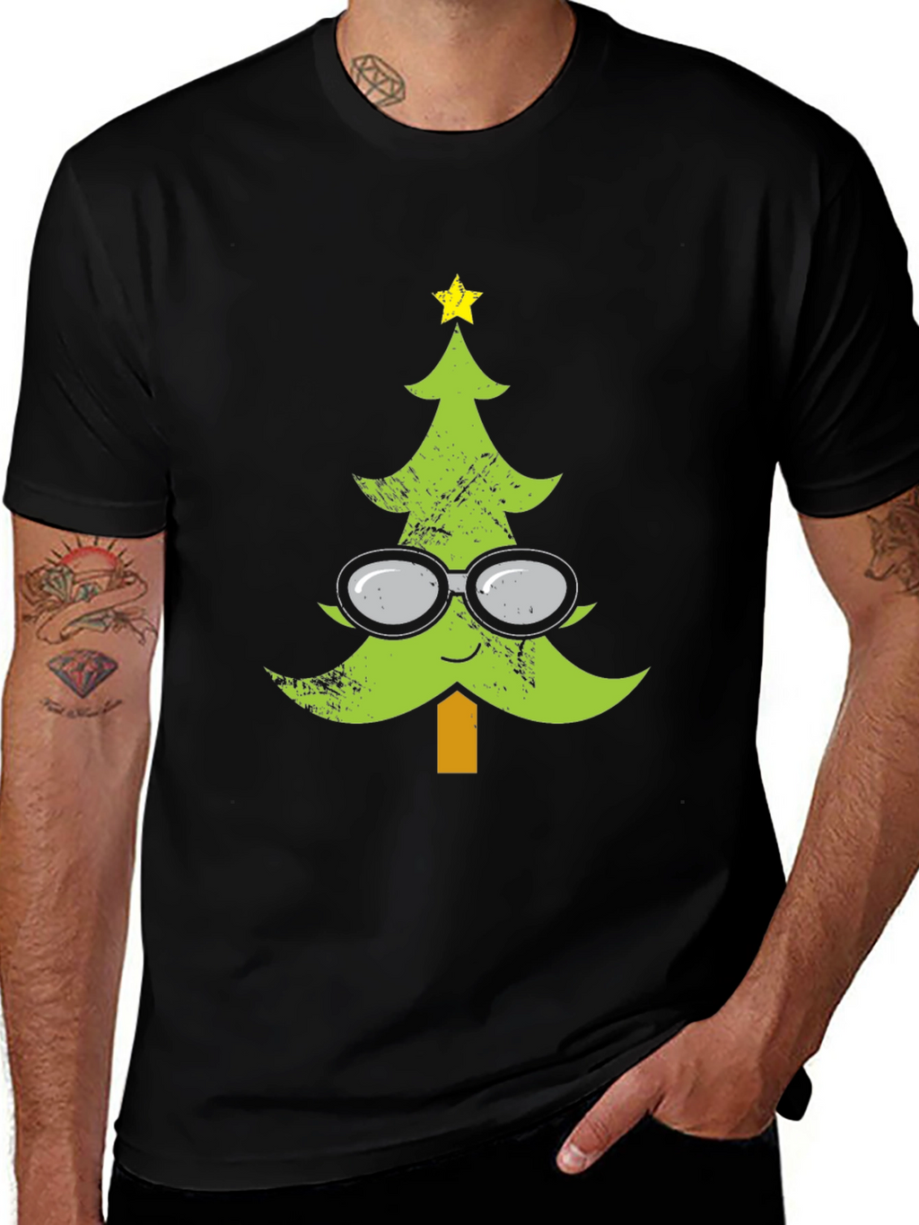 Festive Christmas Tree T-Shirt