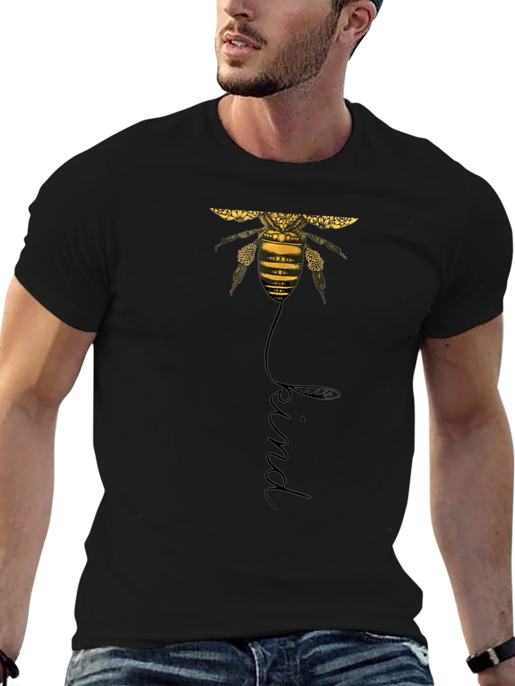 Bee Kind Graphic Tee - Stylish & Unique Design