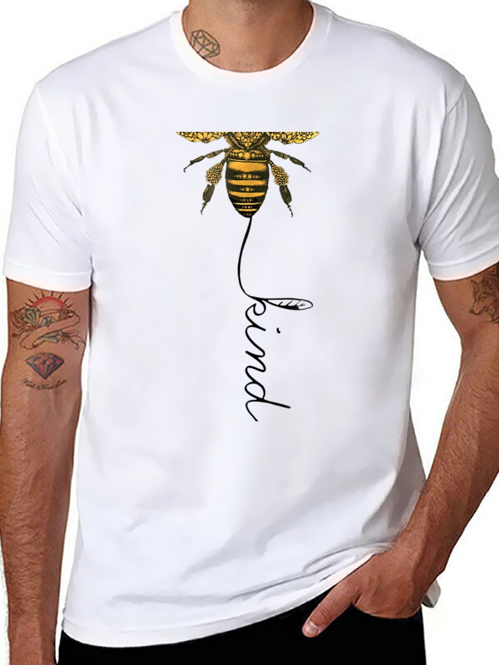 Bee Kind Graphic Tee - Stylish & Unique Design