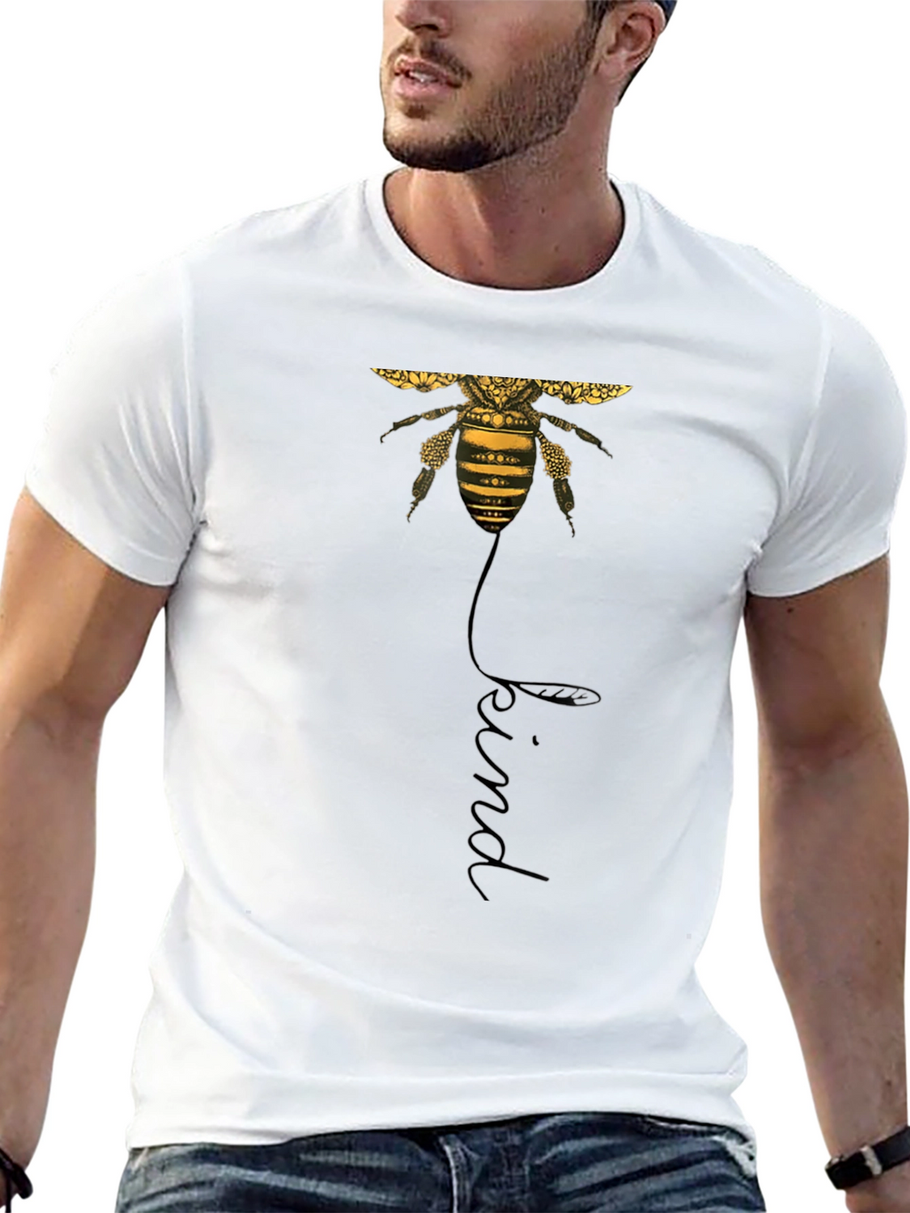 Bee Kind Graphic Tee - Stylish & Unique Design