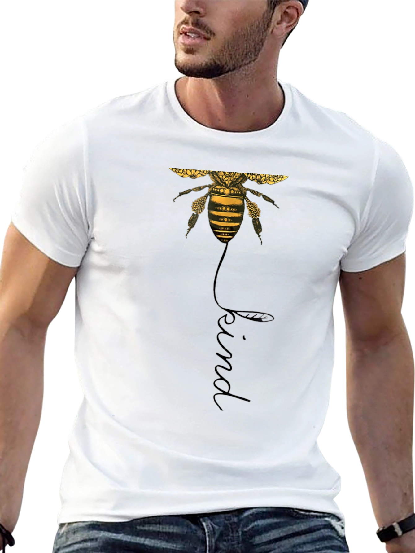 Bee Kind Graphic Tee - Stylish & Unique Design