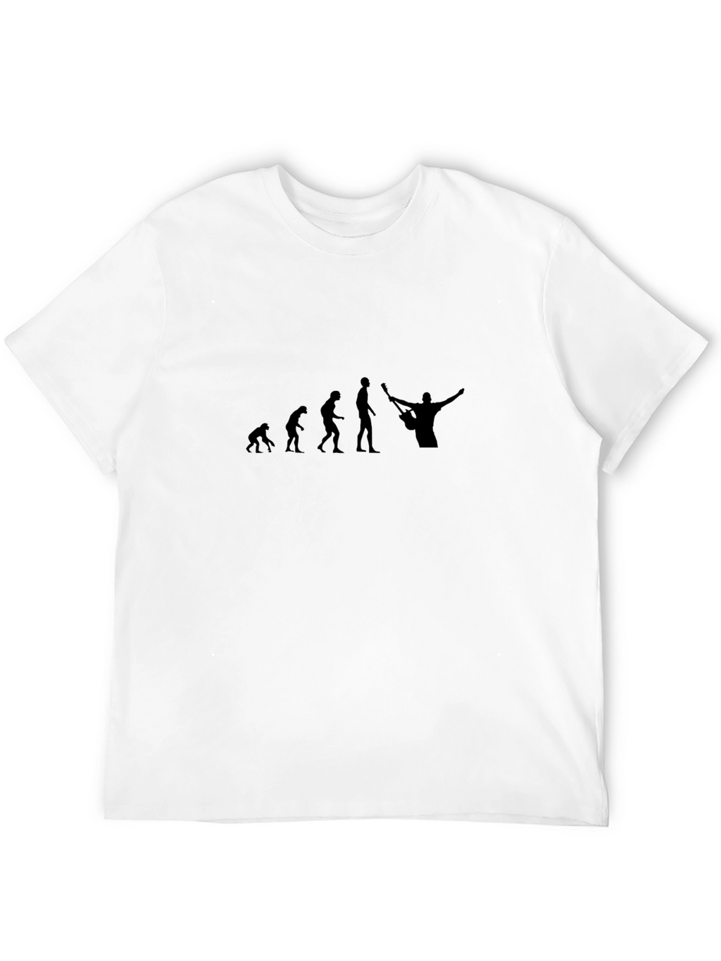 Evolution of Rock Black T-Shirt
