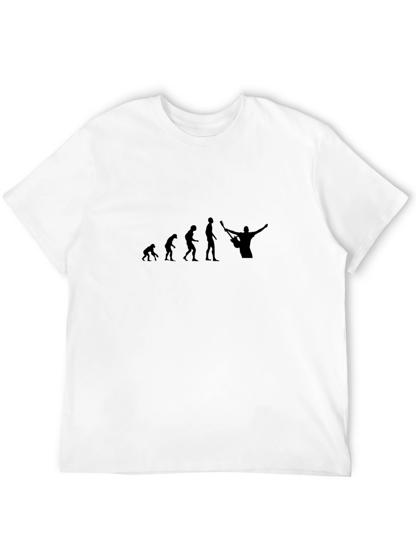 Evolution of Rock Black T-Shirt