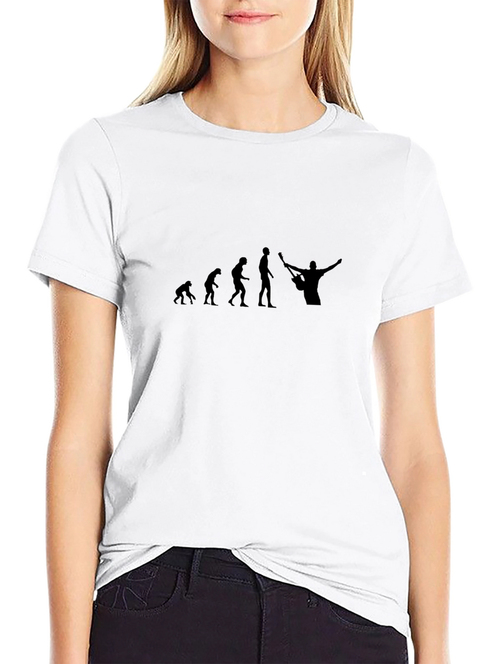 Evolution of Rock Black T-Shirt