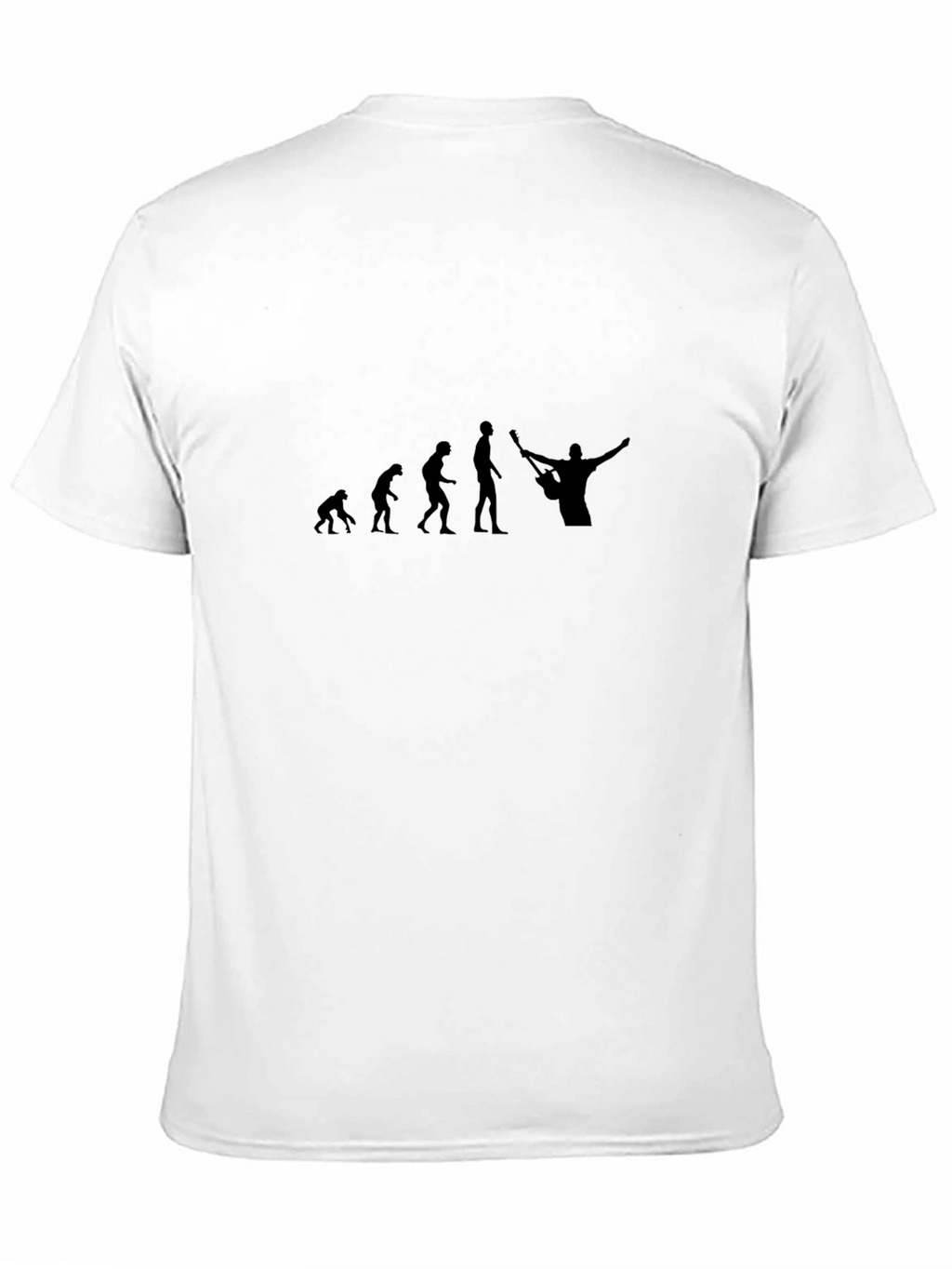 Evolution of Rock Black T-Shirt