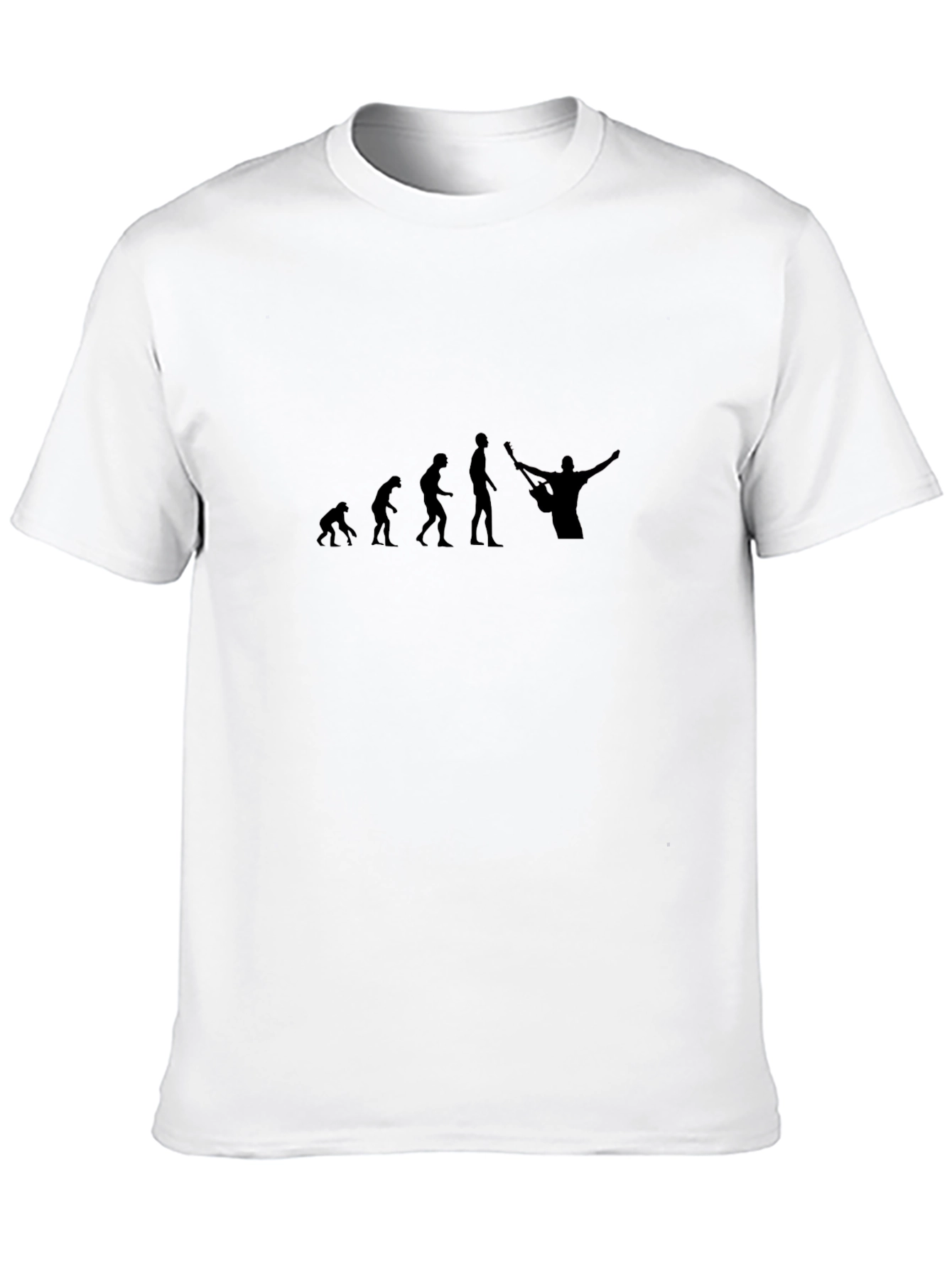 Evolution of Rock Black T-Shirt