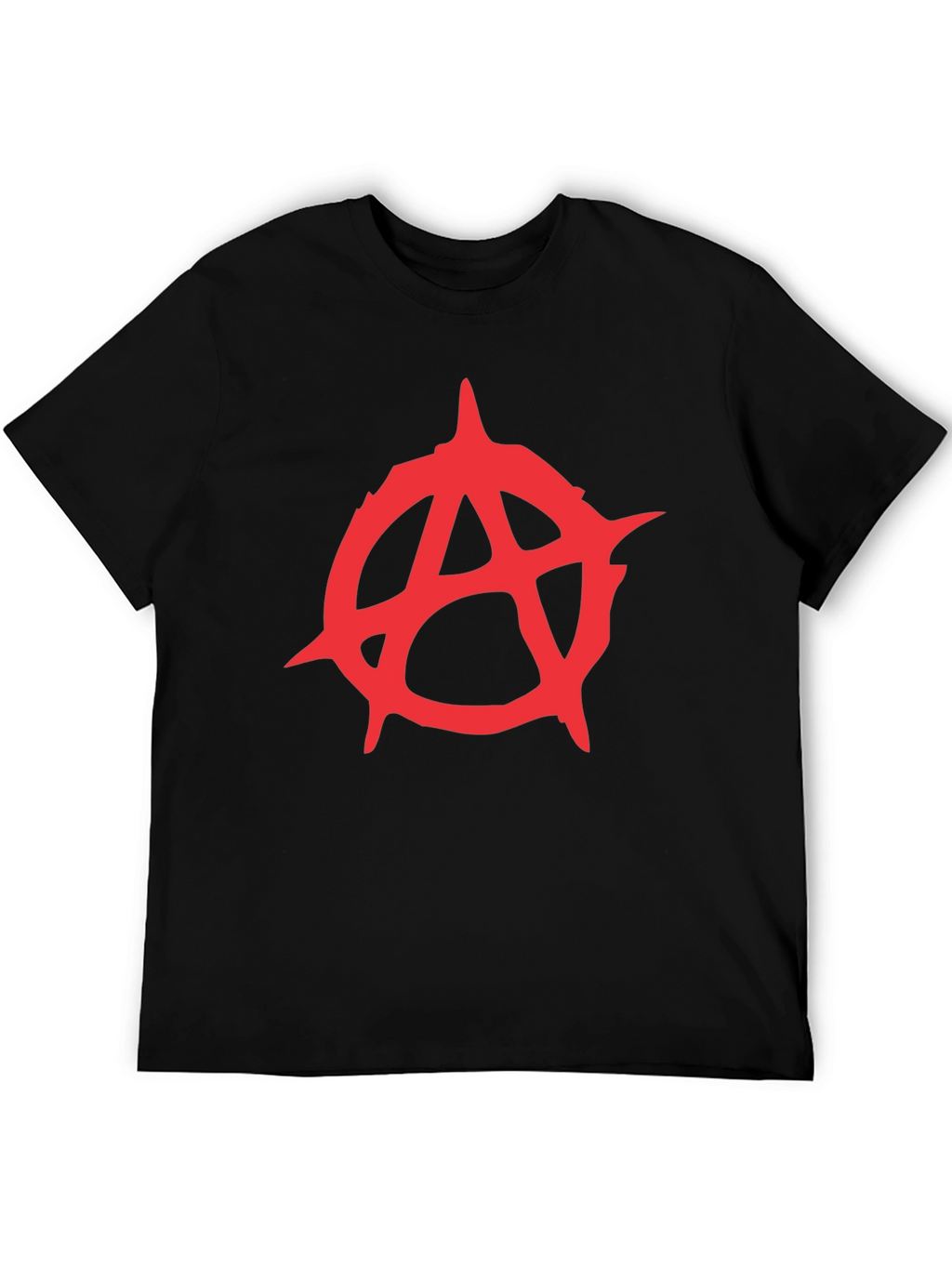 Anarchy Symbol Graphic Tee - Black