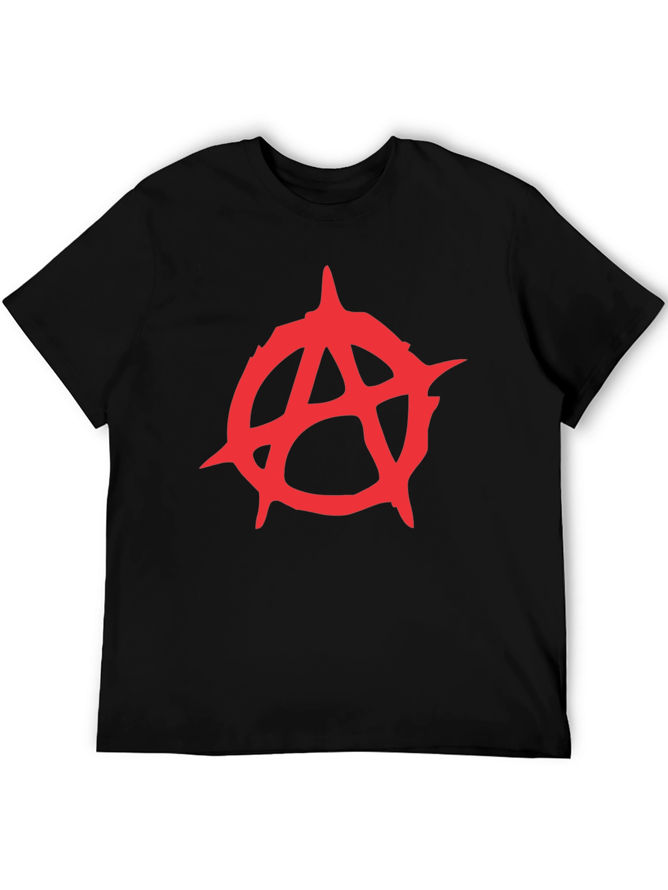 Anarchy Symbol Graphic Tee - Black