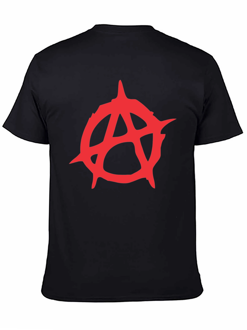 Anarchy Symbol Graphic Tee - Black