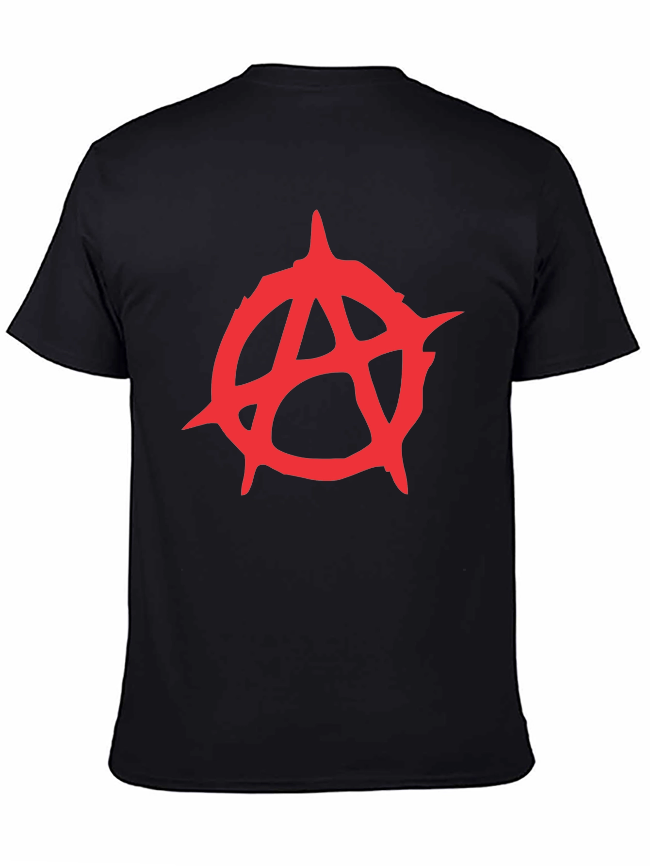 Anarchy Symbol Graphic Tee - Black