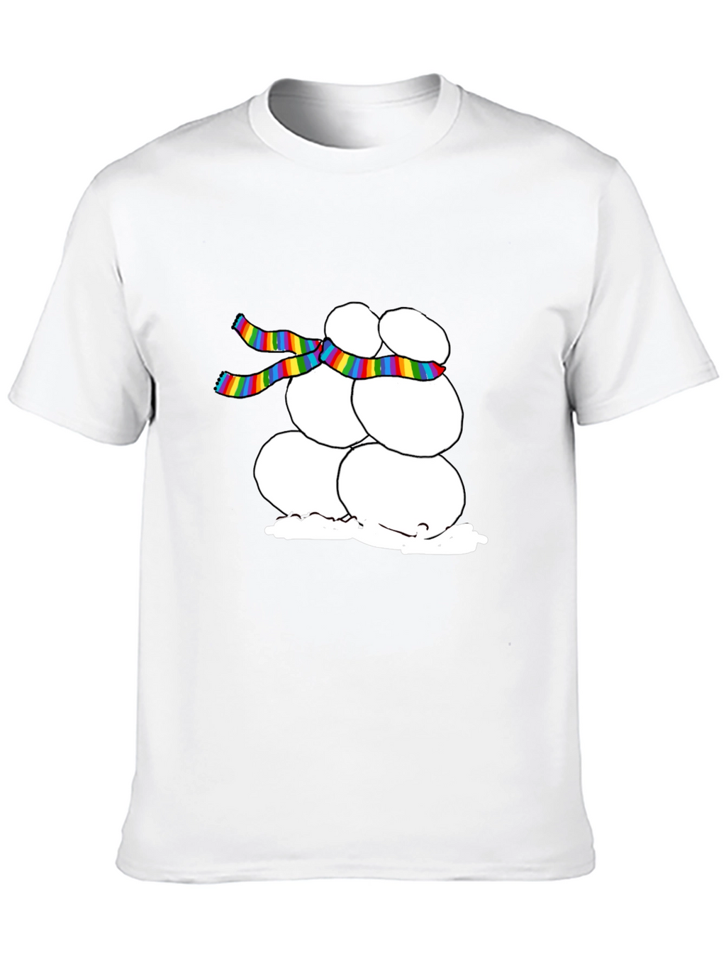Snowman LGBTQ Pride T-Shirt