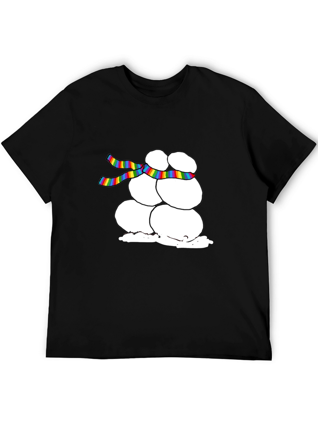 Snowman LGBTQ Pride T-Shirt