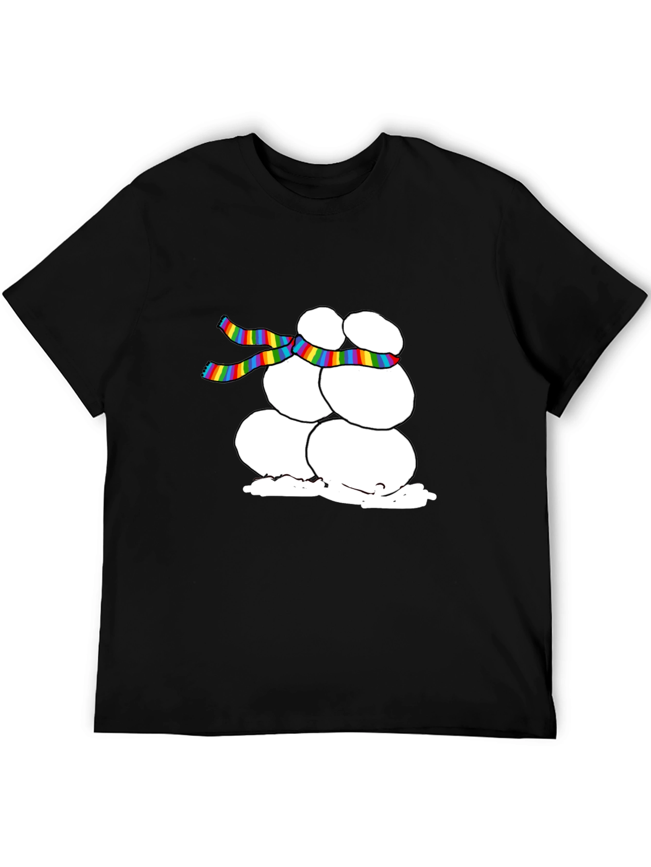 Snowman LGBTQ Pride T-Shirt