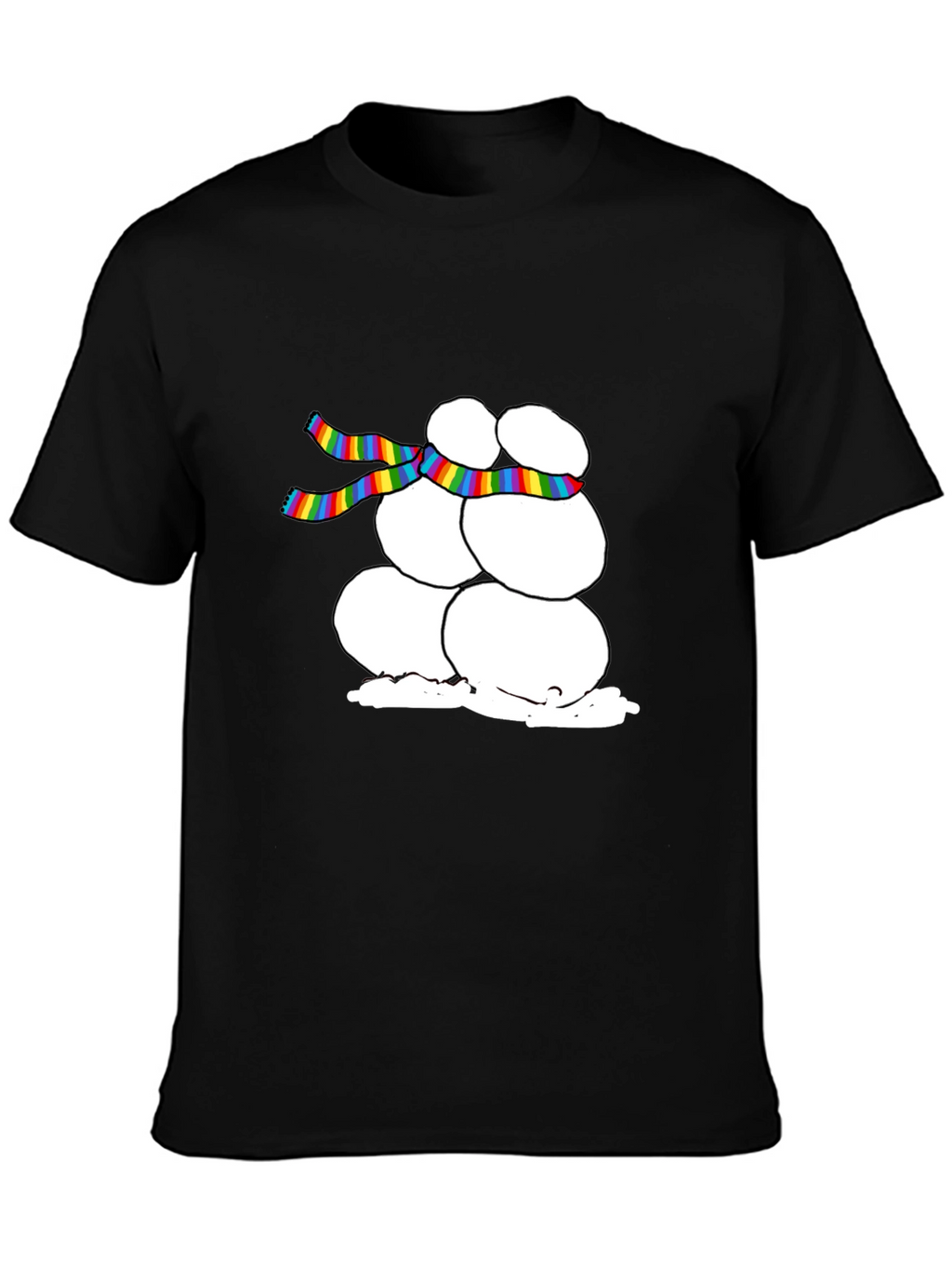 Snowman LGBTQ Pride T-Shirt