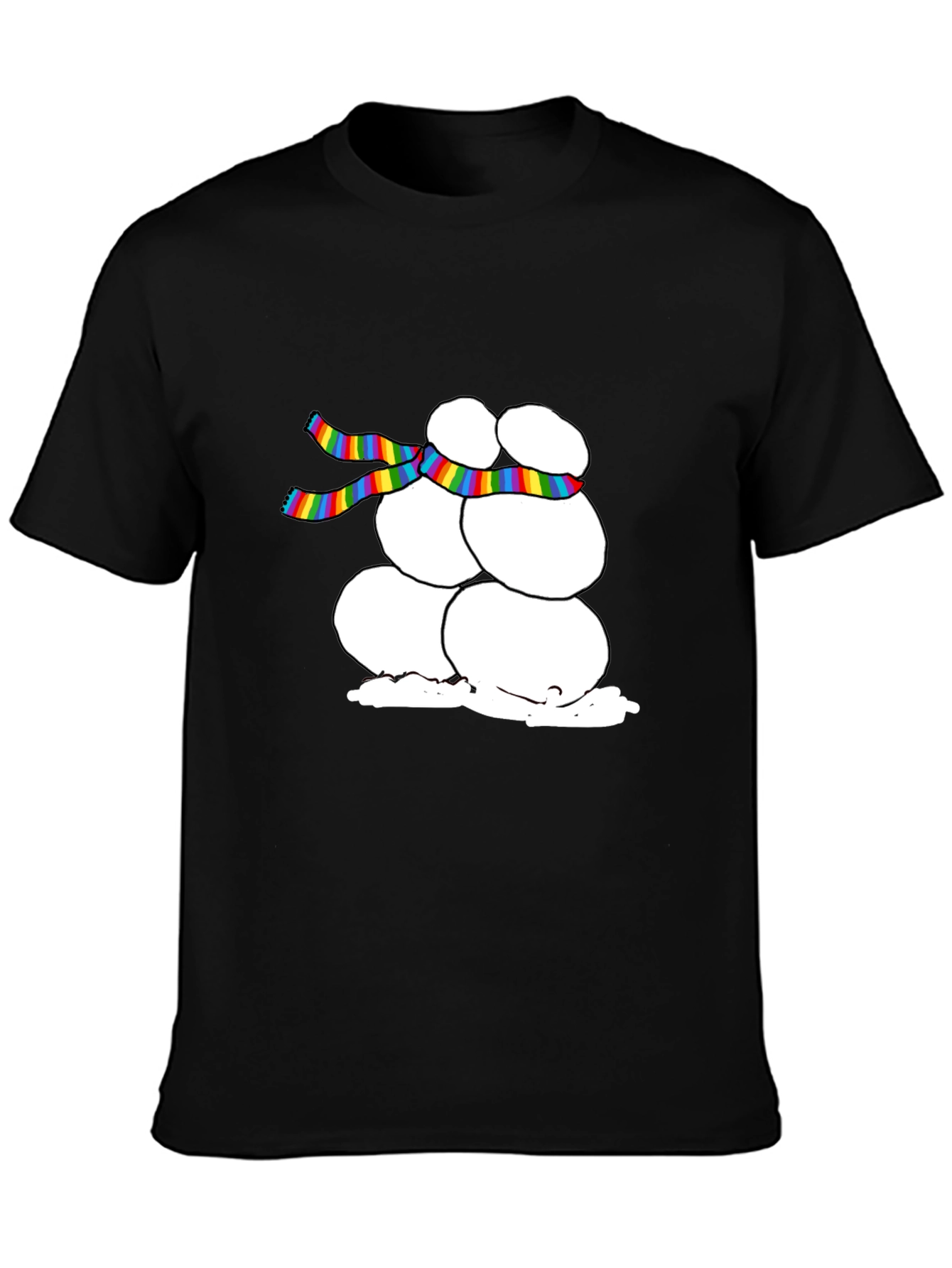 Snowman LGBTQ Pride T-Shirt